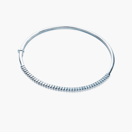 Bransoletka SAVICKI: białe złoto, diamenty